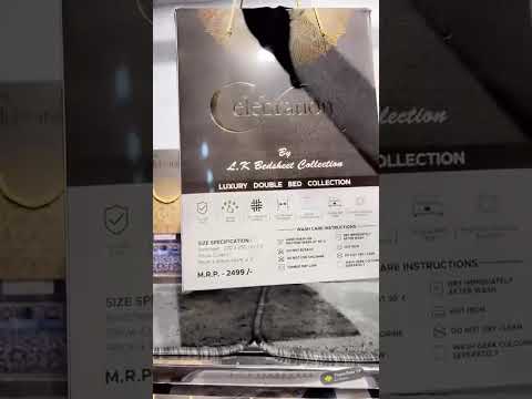 #newcollection #double #bedsheet #galaxy cotton fabric #king size #pillow cover #support