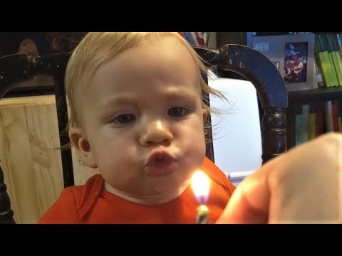 Kids and Babies Blowing out Birthday Candles FAILS - Try Not To Laugh Funniest Home Videos