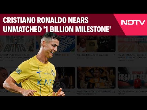 UR Cristiano Official | After YouTube Channel Launch, CR7 Nears Unmatched '1 Billion Milestone'