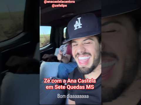 Zé com a Ana Castela na casa dos avós #shorts #virginiafonseca #zefelipe