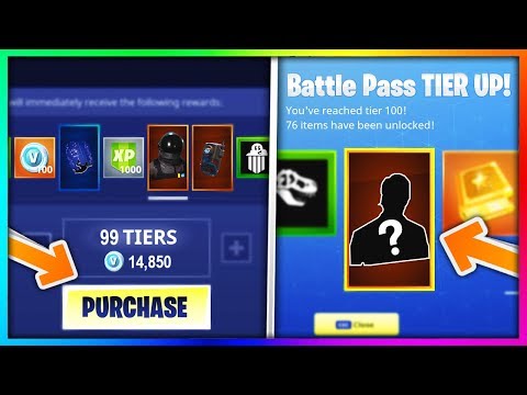BUYING EVERY SEASON 3 BATTLE PASS TIER in Fortnite: Battle Royale (New Skins & Items Showcase) - UCSdM6hW8PdqVve3H898ATow