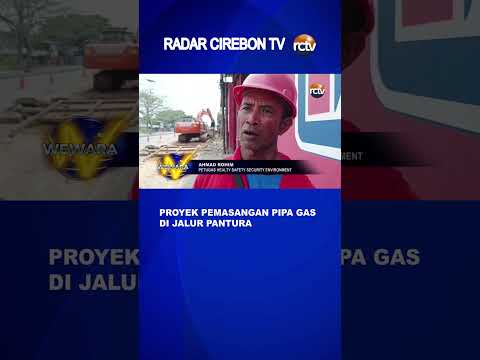 Proyek Pemasangan Pipa Gas di Jalur Pantura