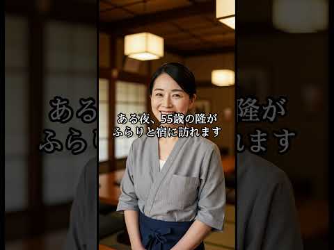 【シニア恋愛ショート】「灯りを消した後も、温もりが残っていました」48歳、民宿の未亡人と55歳の旅人【恋愛小説】 #シニア恋愛 #雑学 #若い頃 #セカンドライフ #名言 #60歳代