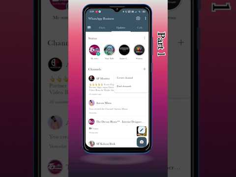 How to Create WhatsApp Channel Part 1 #shorts #short #shortvideo