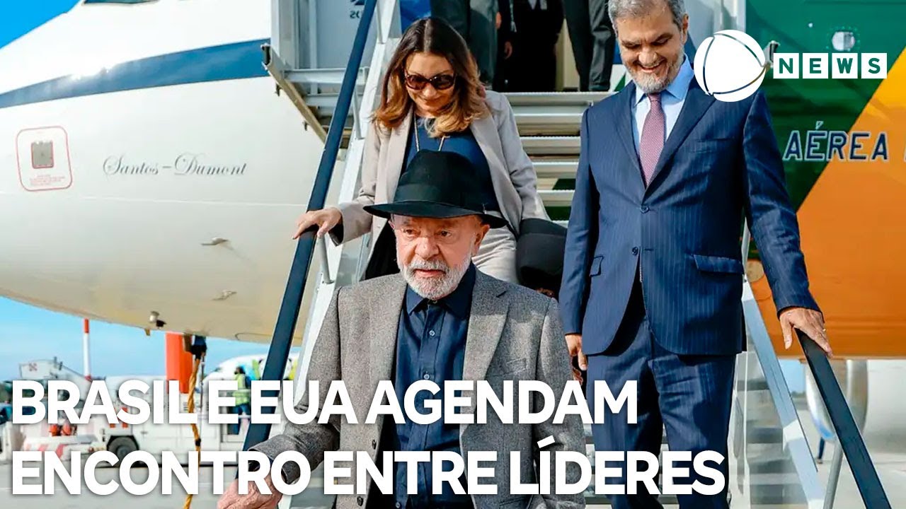 Brasil e EUA agendam encontro entre Lula e Trump