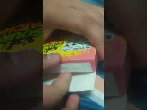 UNBOXING THE SOUR PATCH KIDS WATERMELON FLAVOR | ASMR | NO TRENDING BACKGROUND MUSIC | RAW SOUNDS |