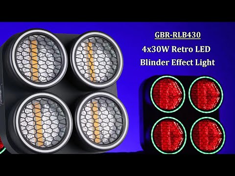 GBR-RLB430 Retro LED Blinder Effect light