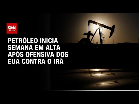 ​Petróleo dispara mais de 4% após EUA atacarem Irã | CNN PRIME TIME