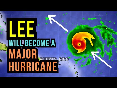 Lee will become a Major Hurricane then start to make a Curve…