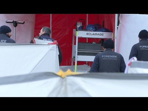 Forensic investigators arrive at scene of Swiss bar fire | AFP