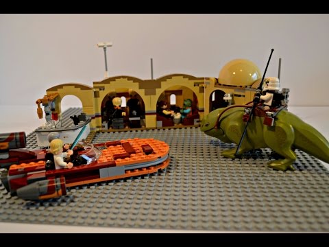 LEGO - Mos Eisley Cantina - Stop Motion Build - UC7HyvAyzpbtlw8nZ8a4oN1g