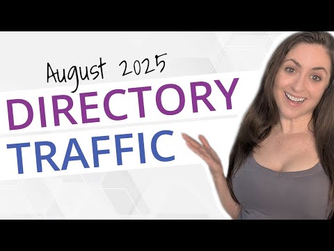 My First Drop In Directory Website Traffic (August 2025 Traffic Report)