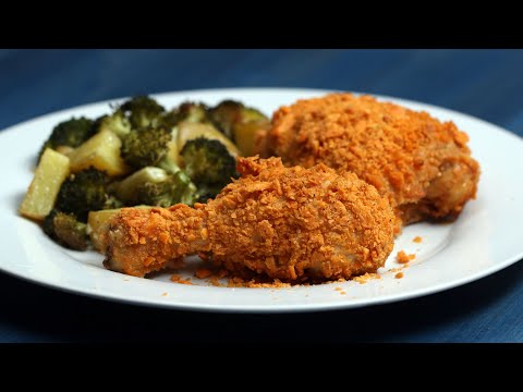 Cheddar Oven Fried Chicken