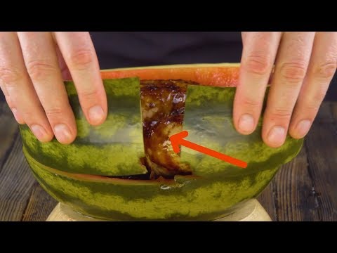 Once This Melon Is Cut Open, You Won't Believe Your Eyes!