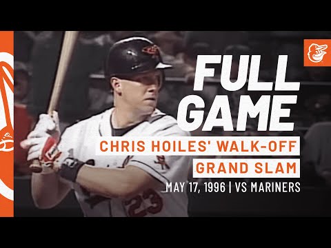 Chris Hoiles' Walk-Off Grand Slam | Mariners at Orioles: FULL Game video clip