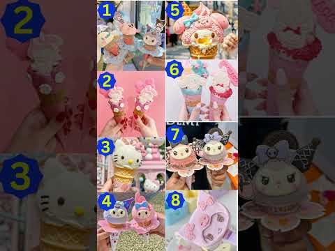 Sanrio Ice Cream #wouldyourather #sanrio #quiz #kuromi #cute #games #icecream #yummy #food #fyp