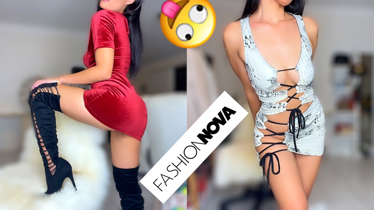 TRYING ON FASHION NOVA’S SUPER SHORT & TINY DRESSES | Should I send it back or keep it?!