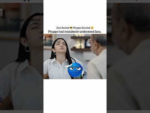 Zara Rocked 😎 Phuppo Shocked 😲#foryou #ainaasif #editing #explore #fypシ #shortfeed #shorts #judwaa