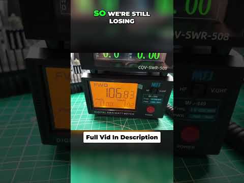 Testing RF Power: Analyzing Dummy Load Performance #shorts
