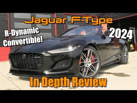 2024 Jaguar F-Type R Dynamic Convertible Review: 75 Years of Jaguar Excellence