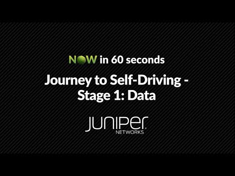 NOW in 60: Journey to the Self-Driving Network - Stage 1 Data