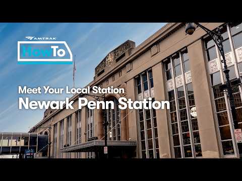 #AmtrakHowTo Meet Newark Penn Station