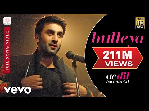 Bulleya - Full Song | Ae Dil Hai Mushkil | Ranbir | Aishwarya - UC3MLnJtqc_phABBriLRhtgQ