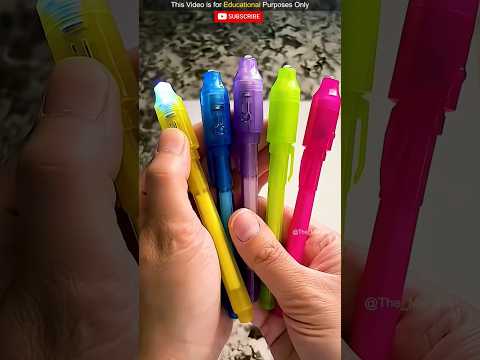 Magic Invisible Ink Trick! 😱