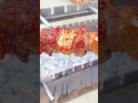 Thịt xiên nướng . món ăn đốn Tim hàng triệu dân nhậu #shorts