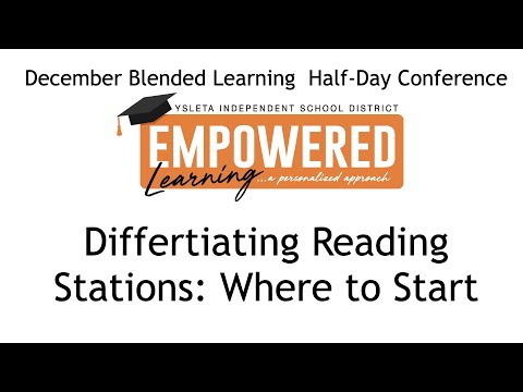 Differentiating Reading Stations: Where to Start