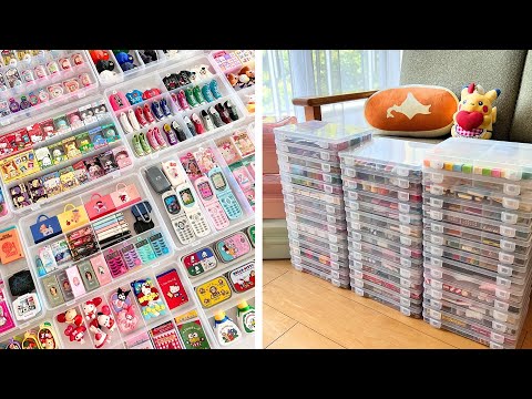 【100均ケースで収納】ガチャガチャ・食玩・プライズのミニチュアグッズ【コレクション整理整頓】