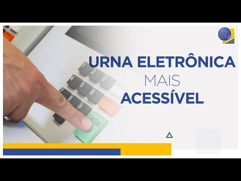 Novidades na acessibilidade das urnas eletrônicas