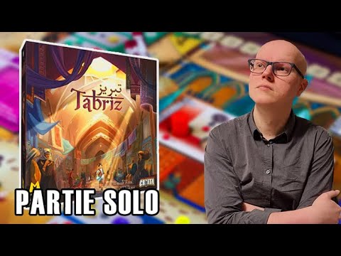 TABRIZ - Le jeu des tapis avec un véritable tapis dedans ! - Partie SOLO & AVIS
