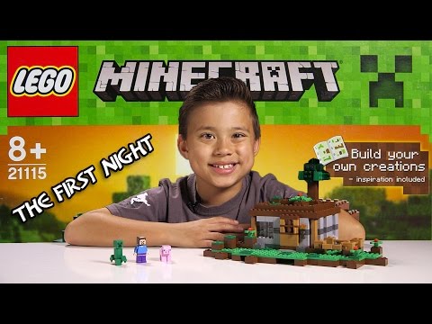 LEGO MINECRAFT - Set 21115 THE FIRST NIGHT - Unboxing, Review, Time-Lapse Build - UCHa-hWHrTt4hqh-WiHry3Lw
