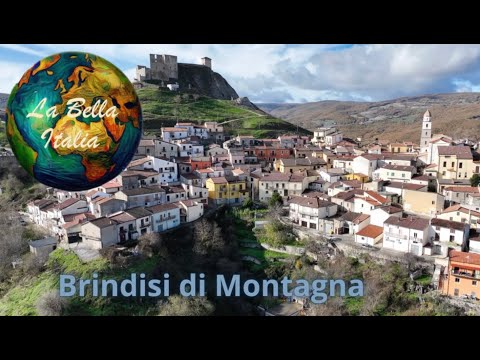 Brindisi Di Montagna (PZ) - Basilicata - Italia - Video con drone