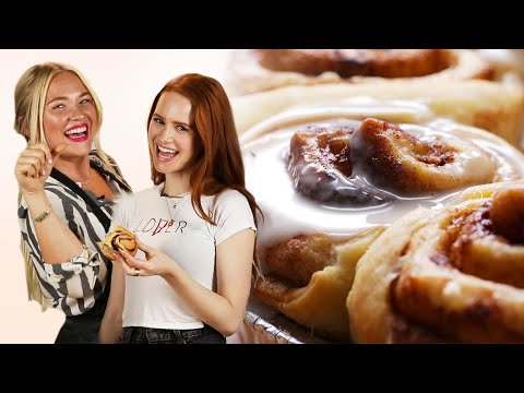 Alix Makes Cinnamon Rolls With Madelaine Petsch