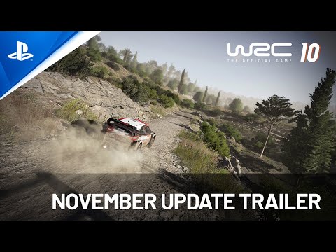 WRC 10 - November Update Trailer | PS5, PS4