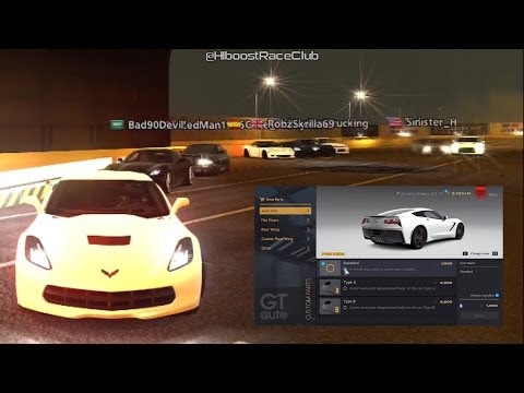 Gran Turismo 6 | 1200HP S/C+Nitrous 7spd C7 Stingray Build | 15+ Minutes of Open Lobby Street Racing