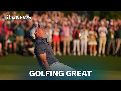 Rory McIlroy joins band of only six golfers to win a 'grand slam' of all four Majors | ITV News