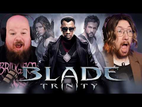 BLADE TRINITY (2004) | MOVIE REACTION *First Time Watching*