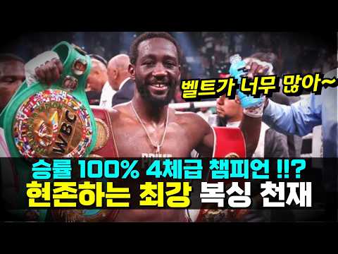 41승 0패 4체급 복싱 챔피언!!?? 승률 100% 이시대 최강의 복싱 천재 ㄷㄷ