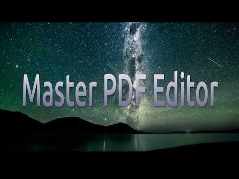 master pdf editor ubuntu crack