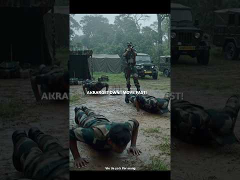 Jungle Me Indian Army Ki😱 Zabardast Training 🔥 जंगल में इंडियन आर्मी की ट्रेनिंग #army #trending