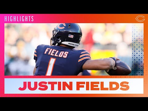 Justin Fields' top plays at the bye | 2022 season | Chicago Bears video clip