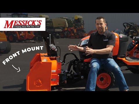 Front Mounted Quick Hitch Attachments for Kubota BX Picture