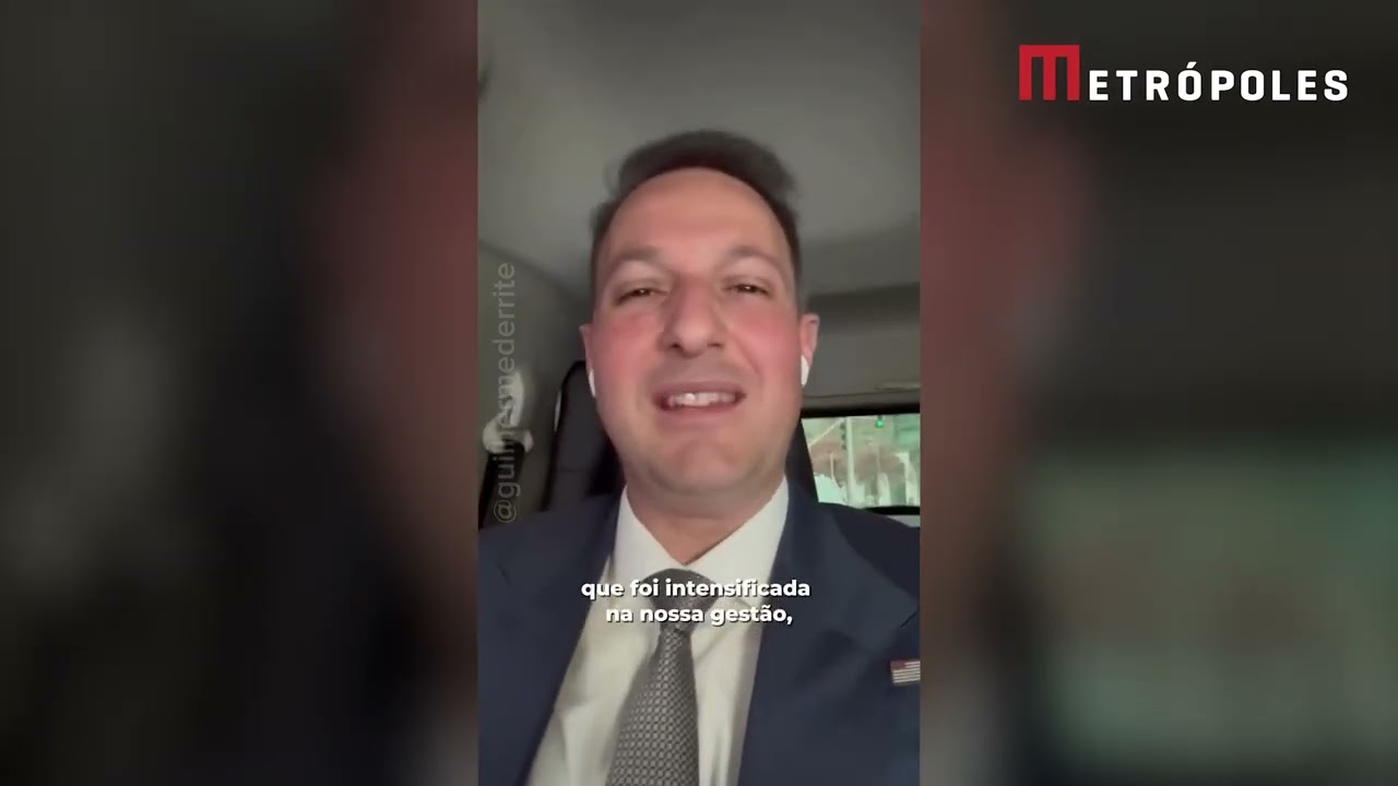 Guilherme Derrite se posiciona sobre prisão da irmã de Léo do Moinho