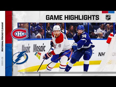 Canadiens @ Lightning 3/18 | NHL Highlights 2023