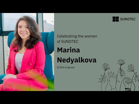 Celebrating the Women of SUNOTEC: Marina Nedyalkova