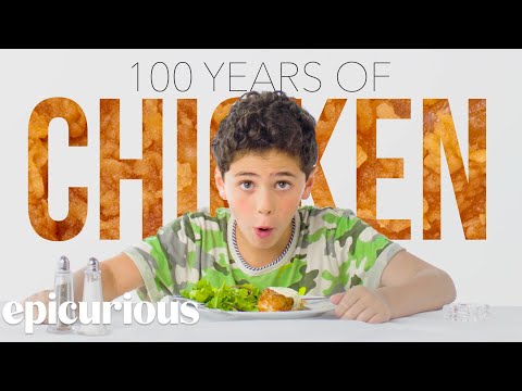 Kids Try 100 Years of Chicken | Bon Appétit - UCcjhYlL1WRBjKaJsMH_h7Lg