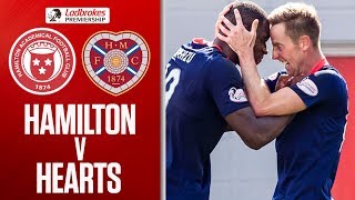 Haring scores twice as Hearts hammer Hamilton